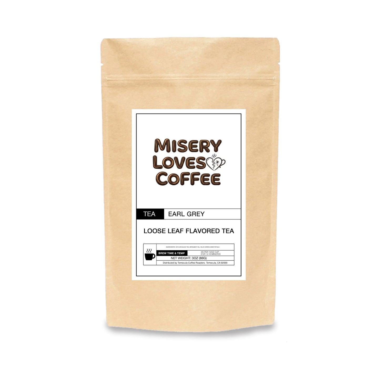 Earl Grey - Misery Loves Coffee