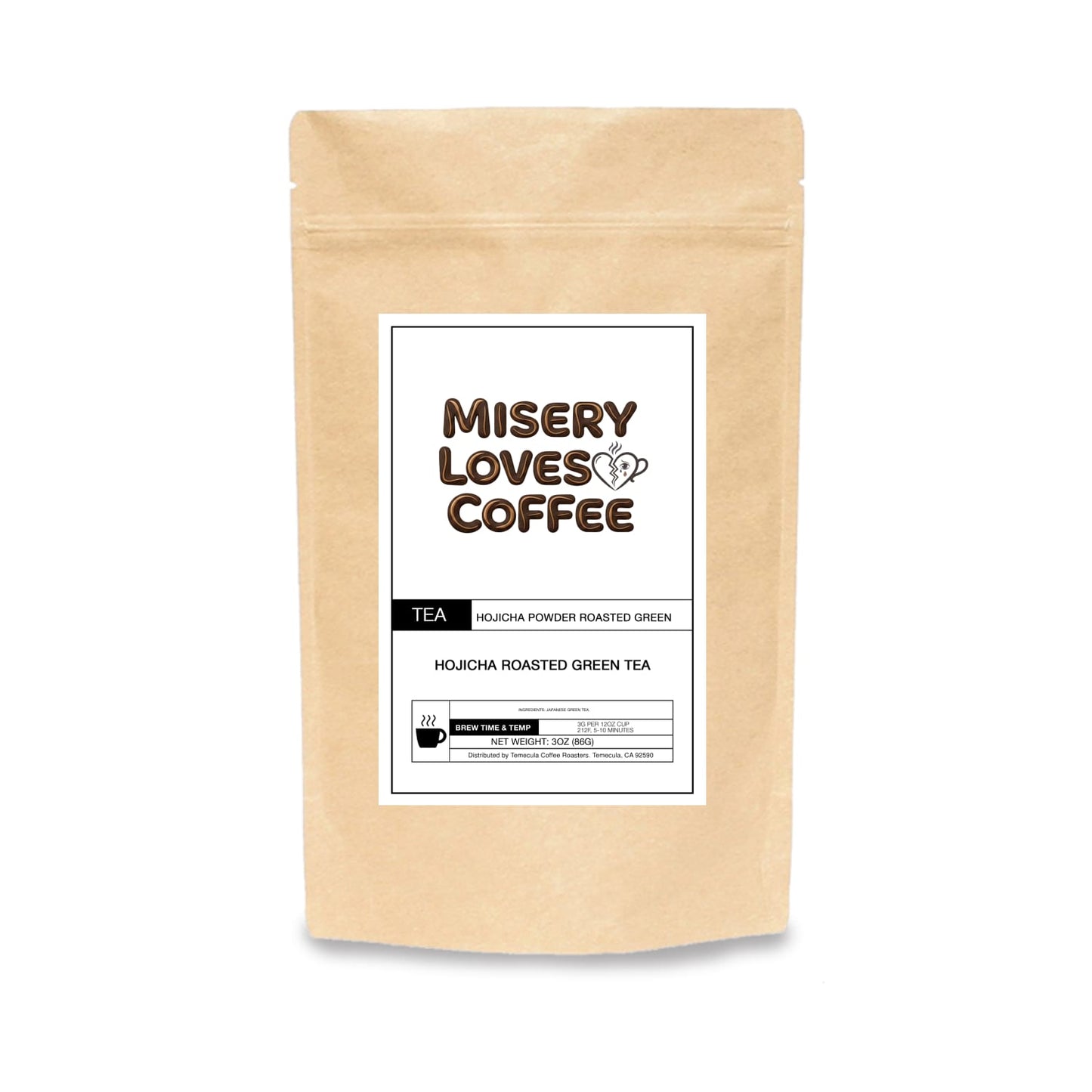 Hojicha - Misery Loves Coffee
